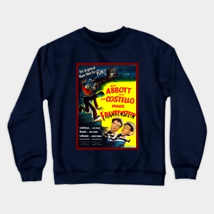 Abbott & Costello Meet Frankenstein Crewneck Sweatshirt